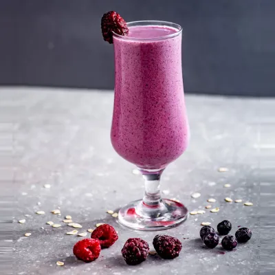 Orman Meyveli Milkshake